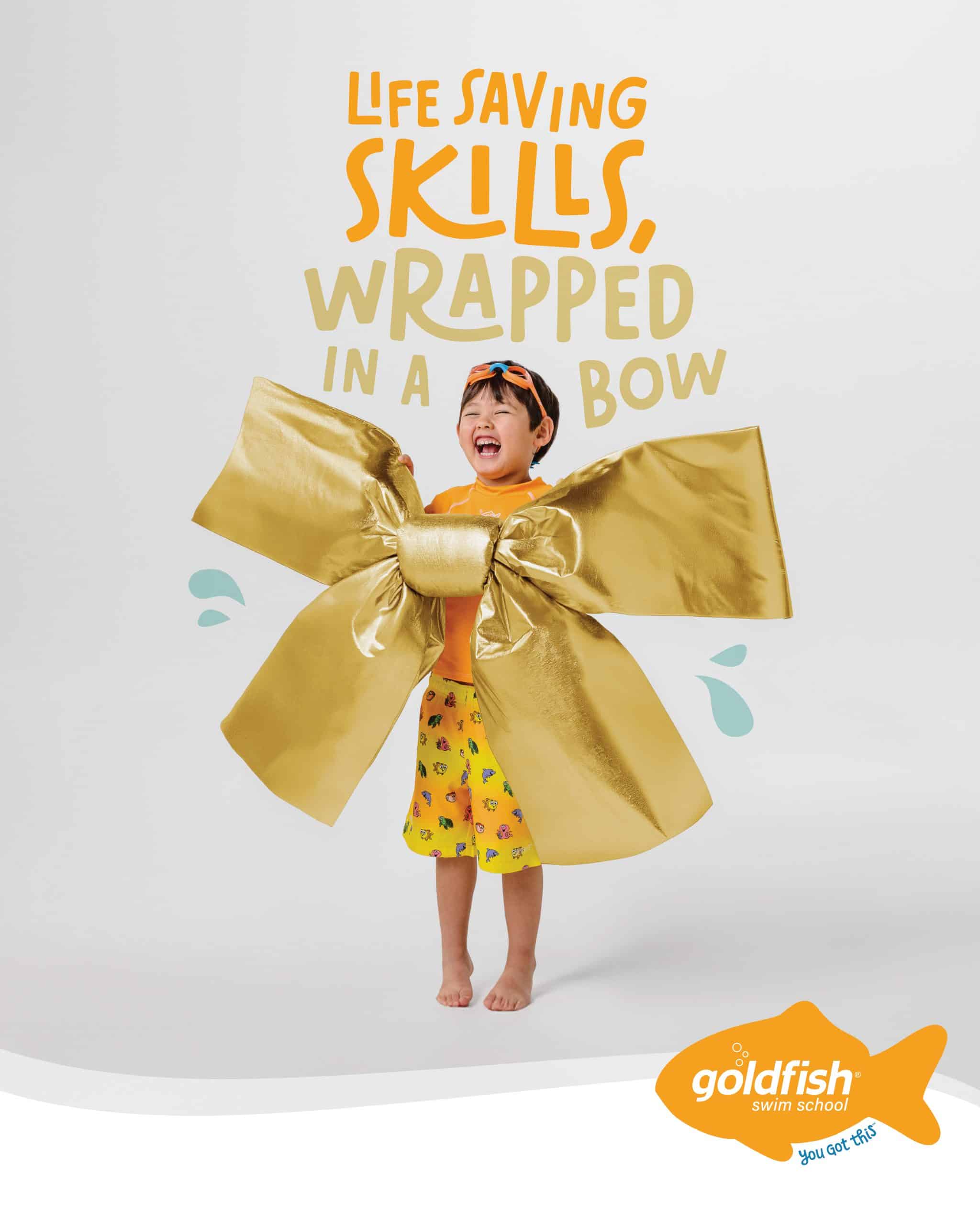Goldfish Swim School: Life Saving Skills, Wrapped in a Bow